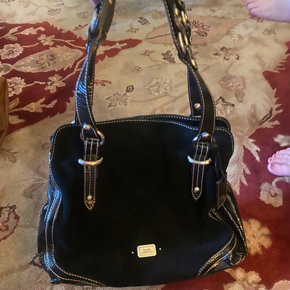 Sak black purse, like new condition